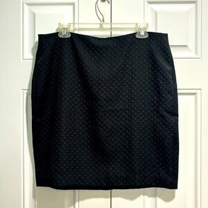 Banana Republic A-line pencil skirt, black. Never worn still with tags. Size 14